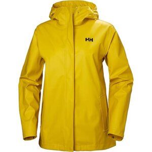 Women's Moss Hooded Waterproof Windproof Raincoat
